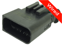 10 Pins Male connector with 10 cm wires | PRCW10-0028-A