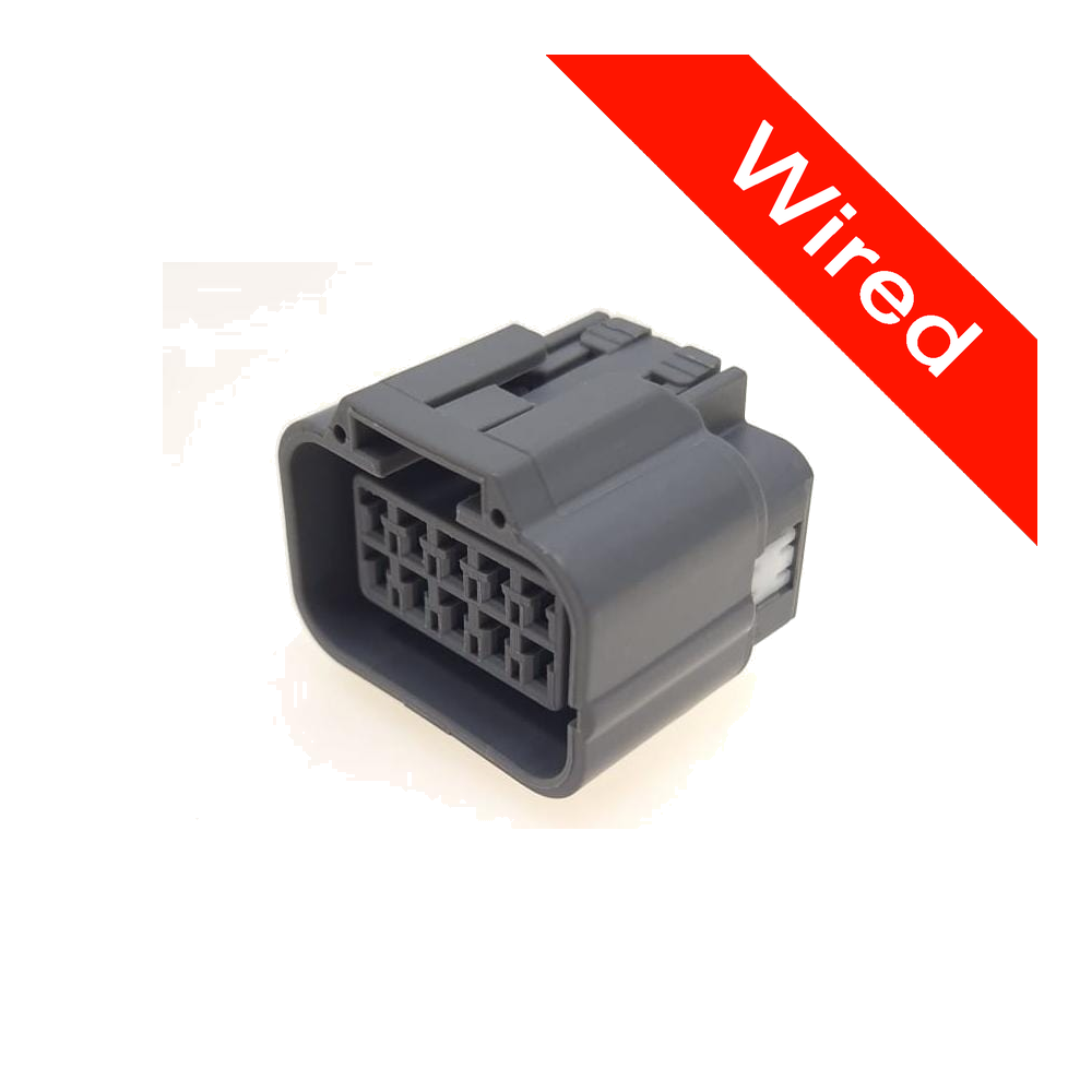 [PRCW10-0030-B] 10 Pin Female connector with 10cm wires | PRCW10-0030-B