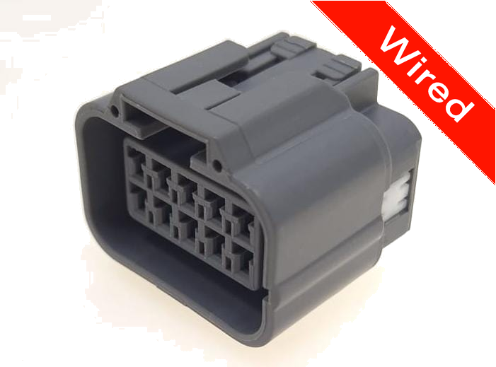 10 Pins Female connector with 10 cm wires | PRCW10-0030-B