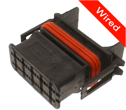 10 Pins Female connector with 10 cm wires | PRCW10-0032-B