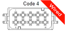 10 Pins Male connector with 10 cm wires | PRCW10-0035-A