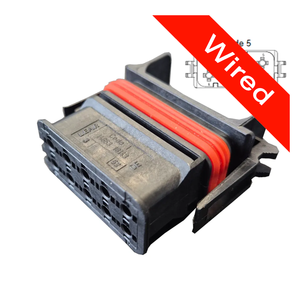 [PRCW10-0036-B] 10 Pin Female connector with 10cm wires | PRCW10-0036-B