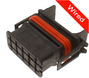 10 Pins Female connector with 10 cm wires | PRCW10-0036-B