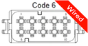 10 Pins Male connector with 10 cm wires | PRCW10-0037-A
