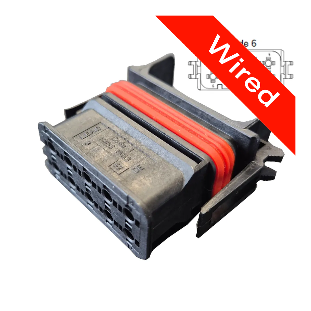 [PRCW10-0037-B] 10 Pin Female connector with 10cm wires | PRCW10-0037-B