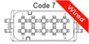 10 Pins Male connector with 10 cm wires | PRCW10-0038-A