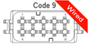 10 Pins Male connector with 10 cm wires | PRCW10-0040-A