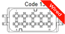 10 Pins Male connector with 10 cm wires | PRCW10-0044-A