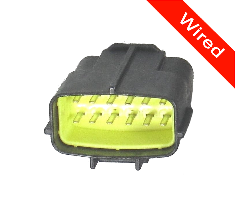 [PRCW12-0003-A] 12 Pins Male connector with 10 cm wires | PRCW12-0003-A