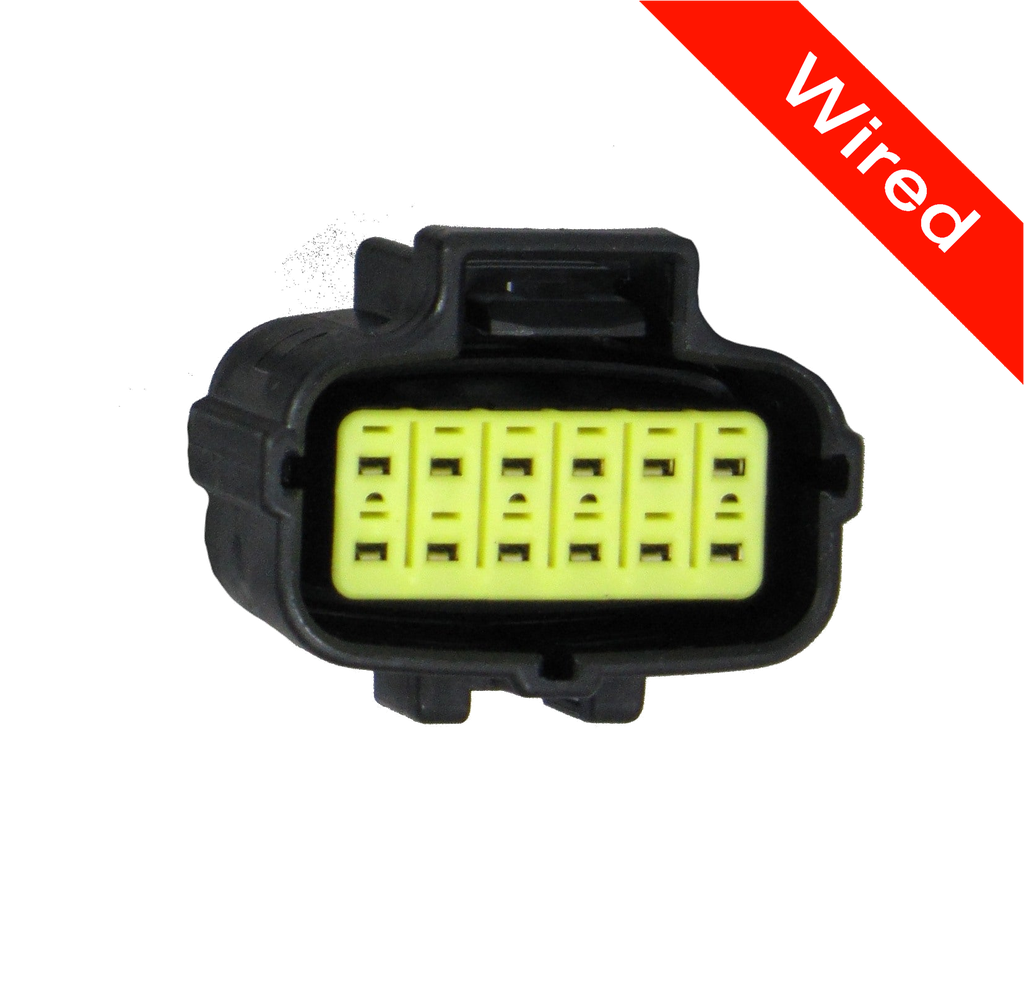 [PRCW12-0003-B] 12 Pin Female connector with 10cm wires | PRCW12-0003-B