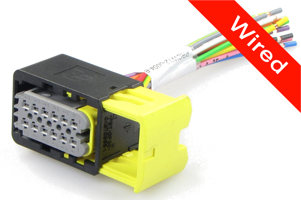 [PRCW12-0004-B] 12 Pin Female connector with 10cm wires | PRCW12-0004-B