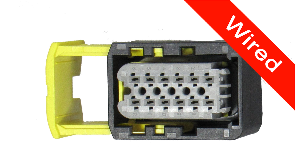 [PRCW12-0004-B] 12 Pin Female connector with 10cm wires | PRCW12-0004-B