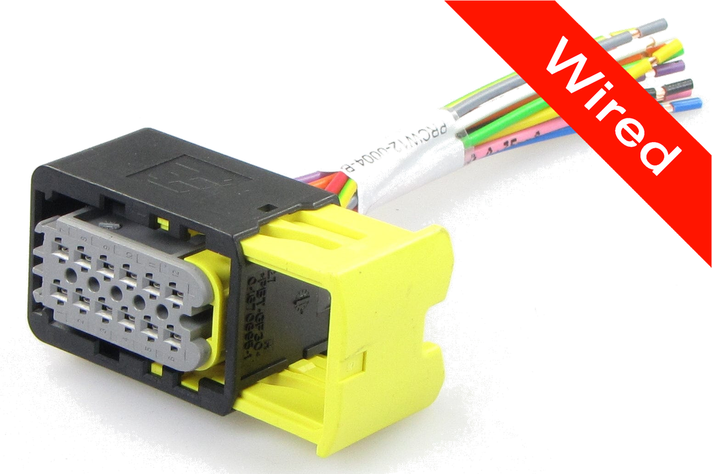 [PRCW12-0004-B] 12 Pin Female connector with 10cm wires PRCW12-0004-B