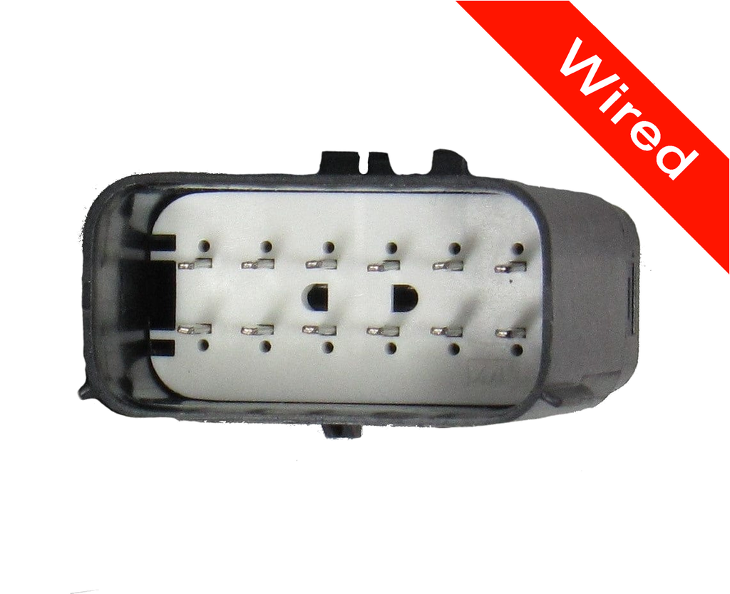 12 Pins Male connector with 10 cm wires | PRCW12-0006-A