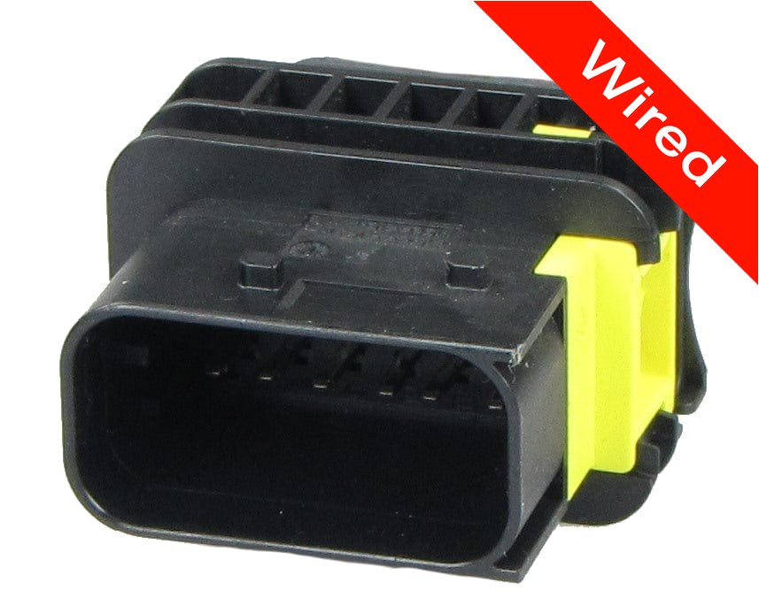 [PRCW12-0011-A] 12 Pin Male connector with 10cm wires | PRCW12-0011-A