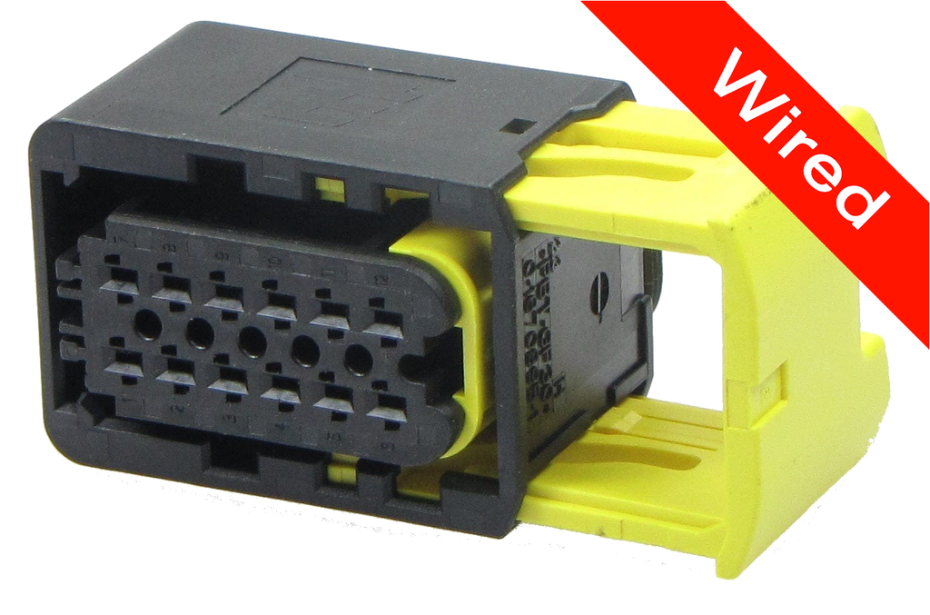 [PRCW12-0011-B] 12 Pins Female connector with 10 cm wires | PRCW12-0011-B