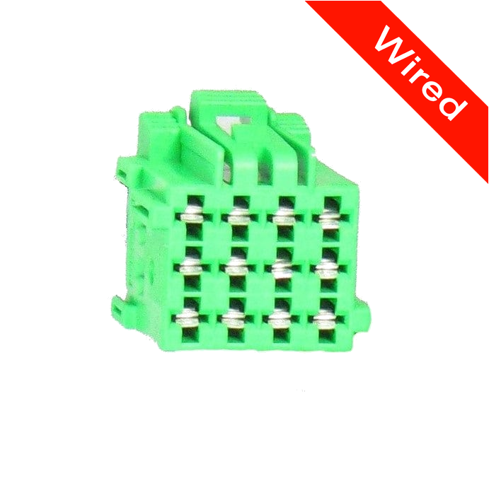 [PRCW12-0012-B] 12 Pin Female connector with 10cm wires | PRCW12-0012-B