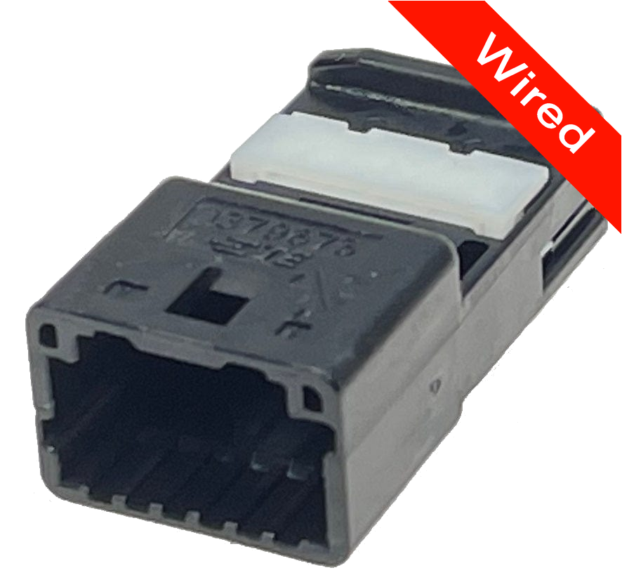 [PRCW12-0021-A] 12 Pin Male connector with 10cm wires | PRCW12-0021-A