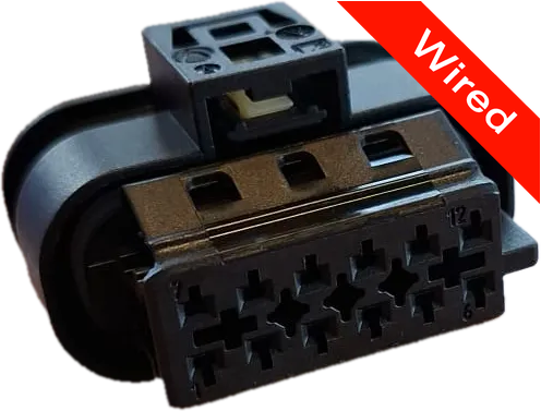 [PRCW12-0022-B] 12 Pins Female connector with 10 cm wires | PRCW12-0022-B