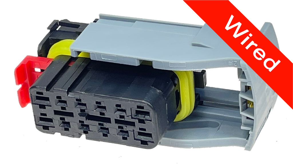 [PRCW12-0024-B] 12 Pin Female connector with 10cm wires | PRCW12-0024-B