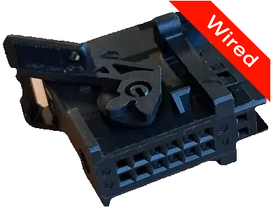 12 Pins Female connector with 10 cm wires | PRCW12-0027-B