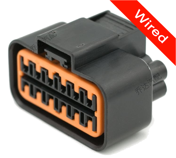 [PRCW12-0028-B] 12 Pin Female connector with 10cm wires | PRCW12-0028-B