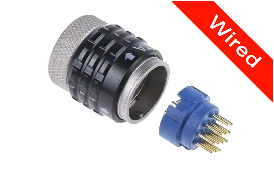12 Pins Female connector with 10 cm wires | PRCW12-0032-B