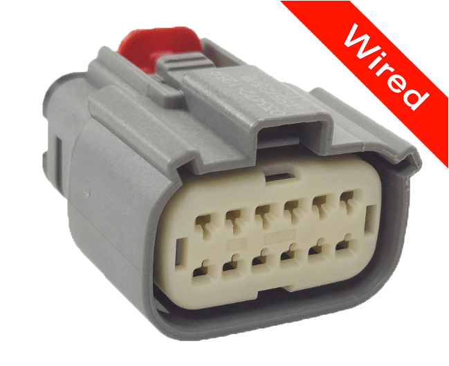 [PRCW12-0034-B] 12 Pin Female connector with 10cm wires | PRCW12-0034-B