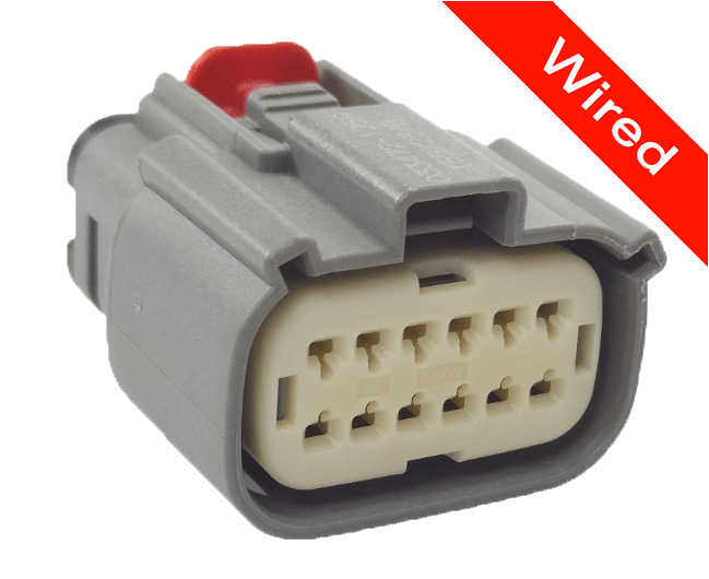 [PRCW12-0034-B] 12 Pin Female connector with 10cm wires PRCW12-0034-B