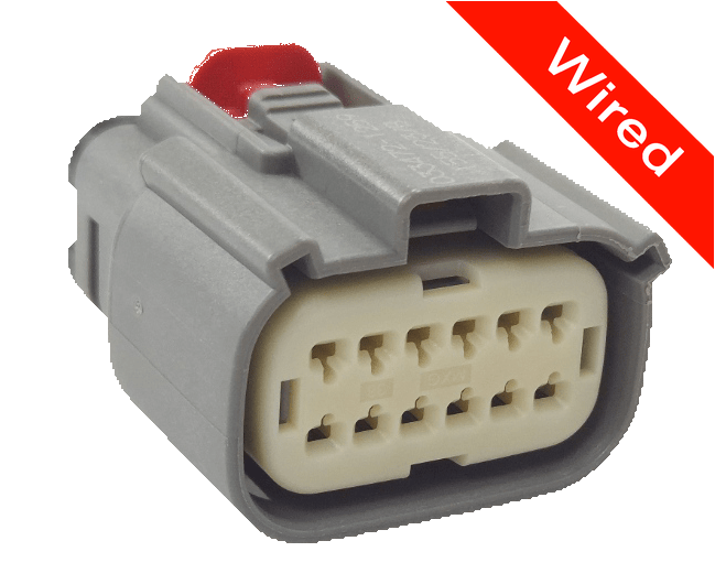 [PRCW12-0034-B] 12 Pins Female connector with 10 cm wires | PRCW12-0034-B