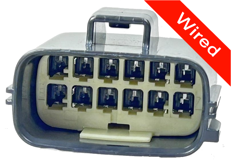 [PRCW12-0035-A] 12 Pin Male connector with 10cm wires | PRCW12-0035-A