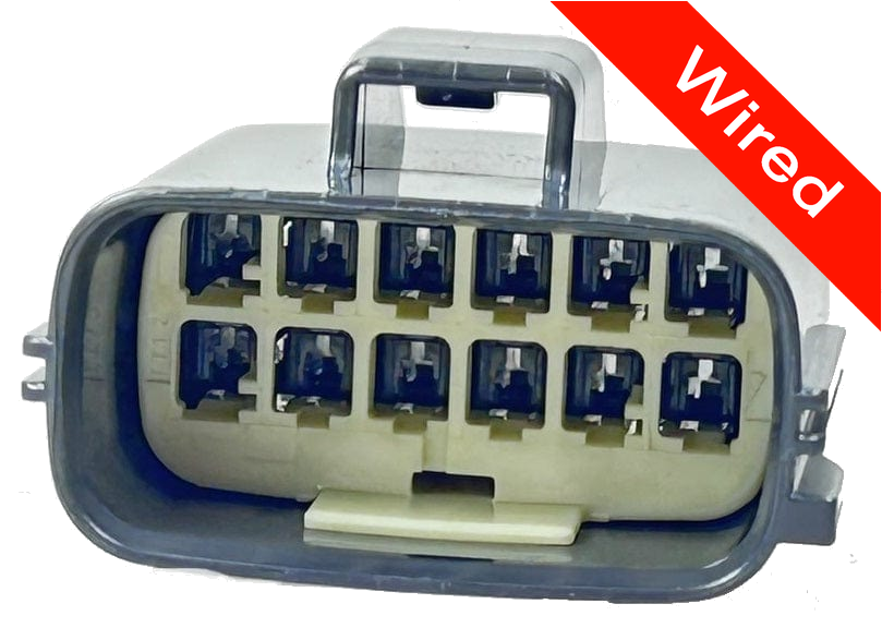 [PRCW12-0035-A] 12 Pin Male connector with 10cm wires | PRCW12-0035-A