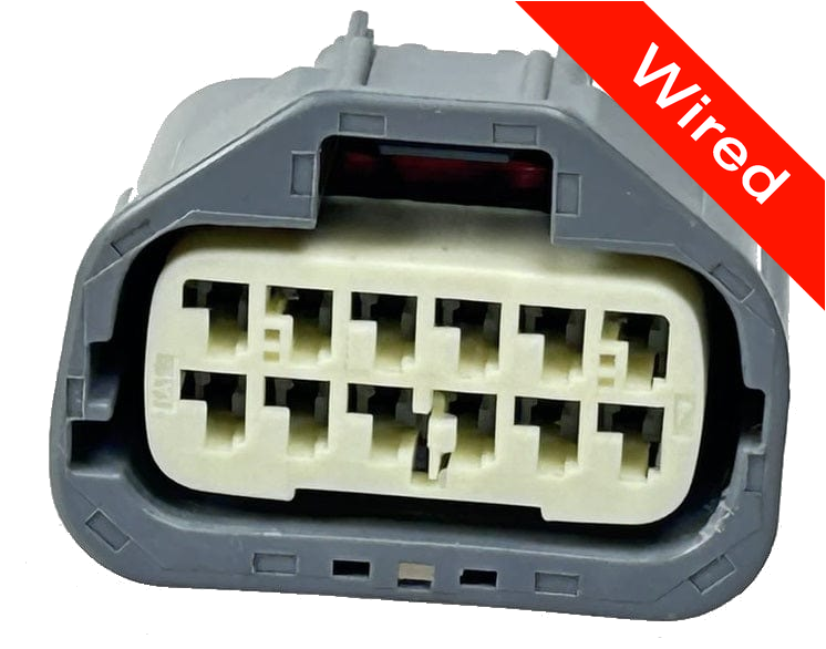 [PRCW12-0035-B] 12 Pin Female connector with 10cm wires | PRCW12-0035-B