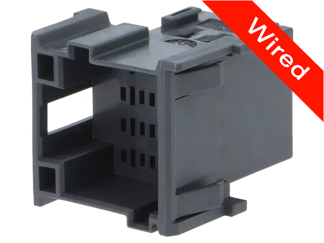 12 Pins Male connector with 10 cm wires | PRCW12-0039-A