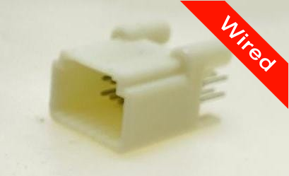 12 Pins Male connector with 10 cm wires | PRCW12-0040-A