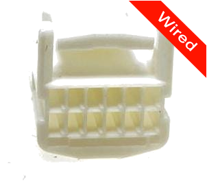 [PRCW12-0040-B] 12 Pin Female connector with 10cm wires | PRCW12-0040-B