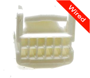 [PRCW12-0040-B] 12 Pins Female connector with 10 cm wires | PRCW12-0040-B