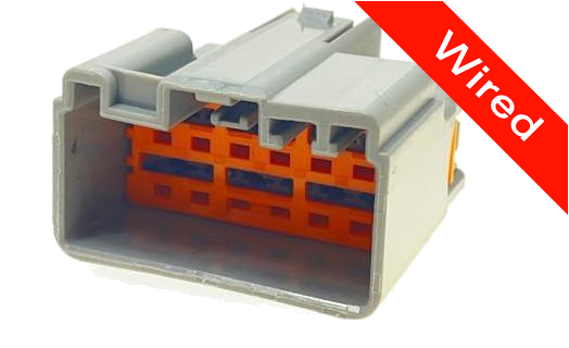 [PRCW12-0041-A] 12 Pin Male connector with 10cm wires | PRCW12-0041-A