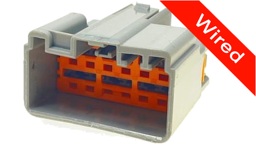 [PRCW12-0041-A] 12 Pins Male connector with 10 cm wires | PRCW12-0041-A