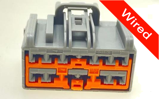 [PRCW12-0041-B] 12 Pin Female connector with 10cm wires | PRCW12-0041-B