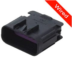 [PRCW14-0001-A] 14 Pins Male connector with 10 cm wires | PRCW14-0001-A