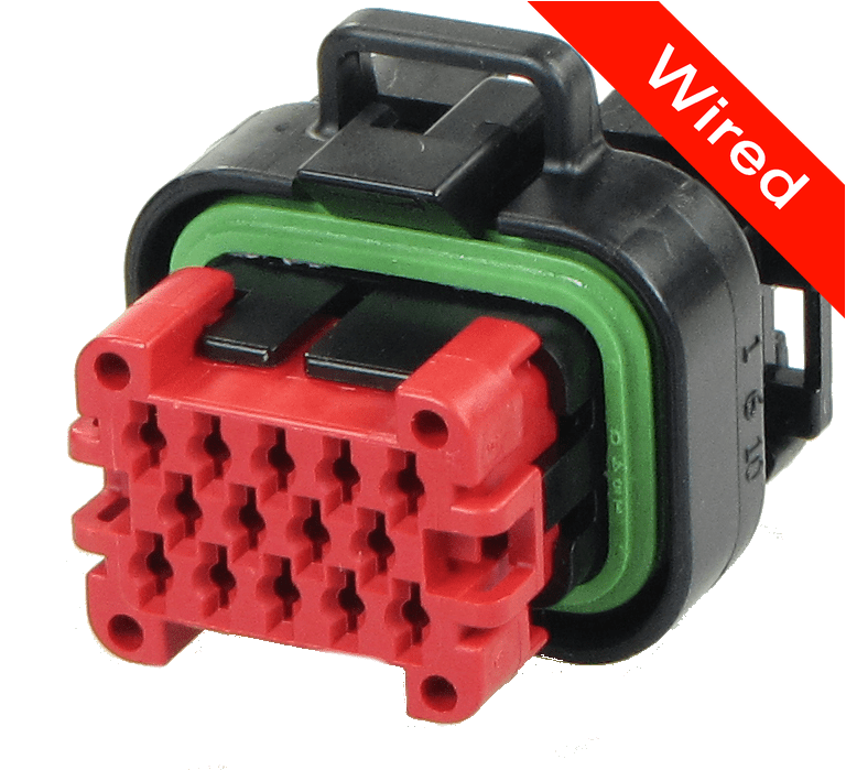 [PRCW14-0002-B] 14 Pin Female connector with 10cm wires | PRCW14-0002-B