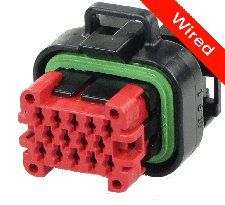 [PRCW14-0002-B] 14 Pin Female connector with 10cm wires PRCW14-0002-B