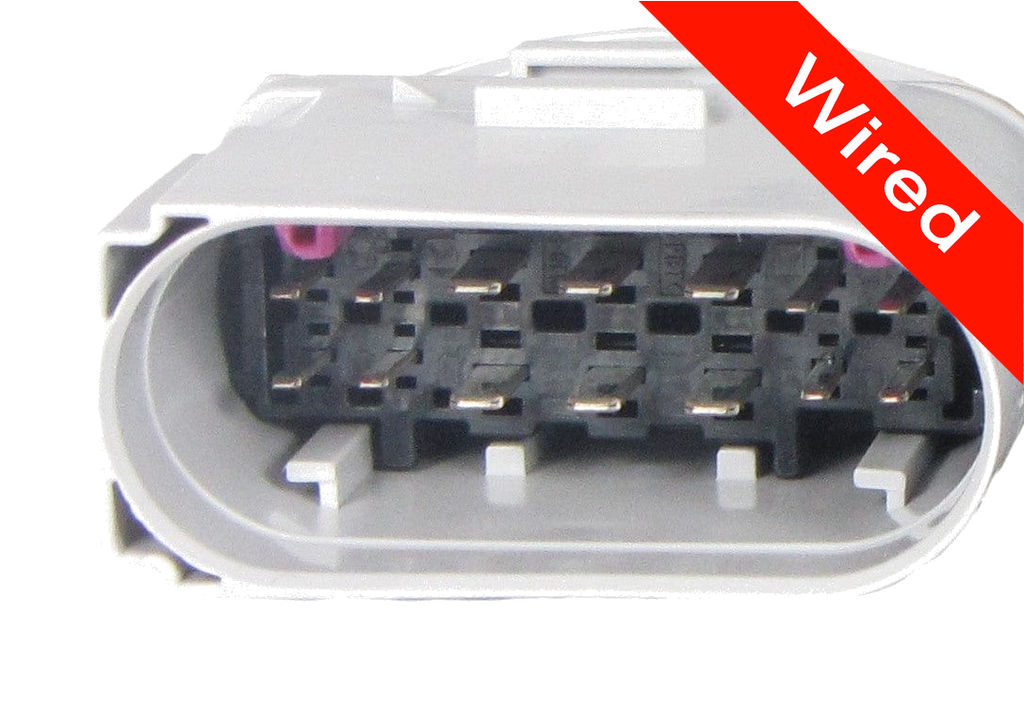 14 Pins Male connector with 10 cm wires | PRCW14-0003-A