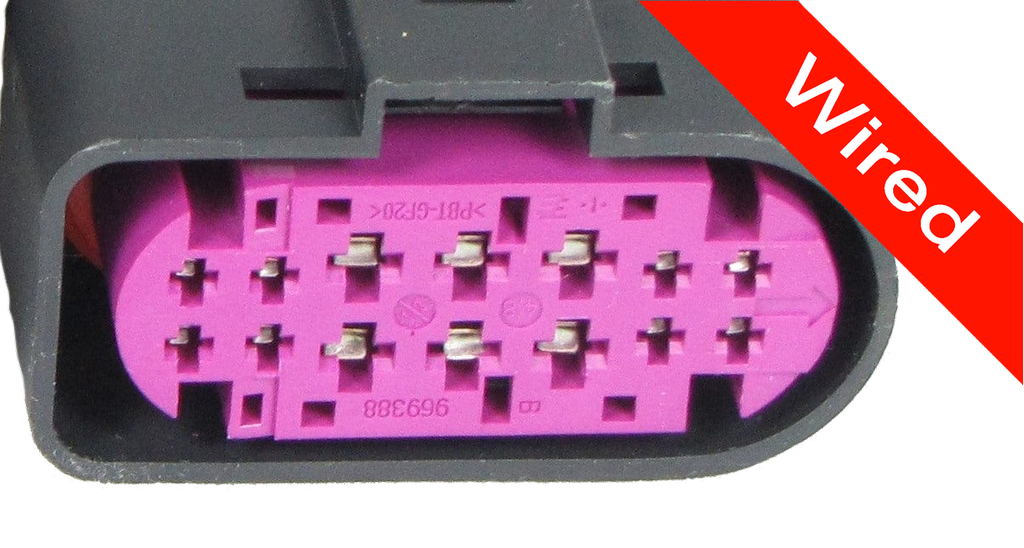 [PRCW14-0003-B] 14 Pin Female connector with 10cm wires | PRCW14-0003-B