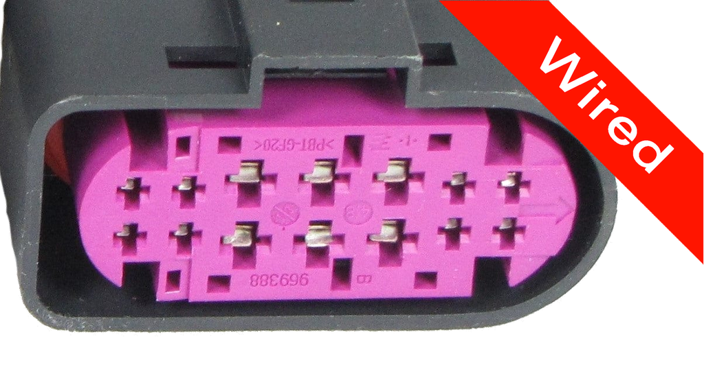 [PRCW14-0003-B] 14 Pin Female connector with 10cm wires PRCW14-0003-B