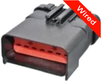 14 Pins Male connector with 10 cm wires | PRCW14-0004-A