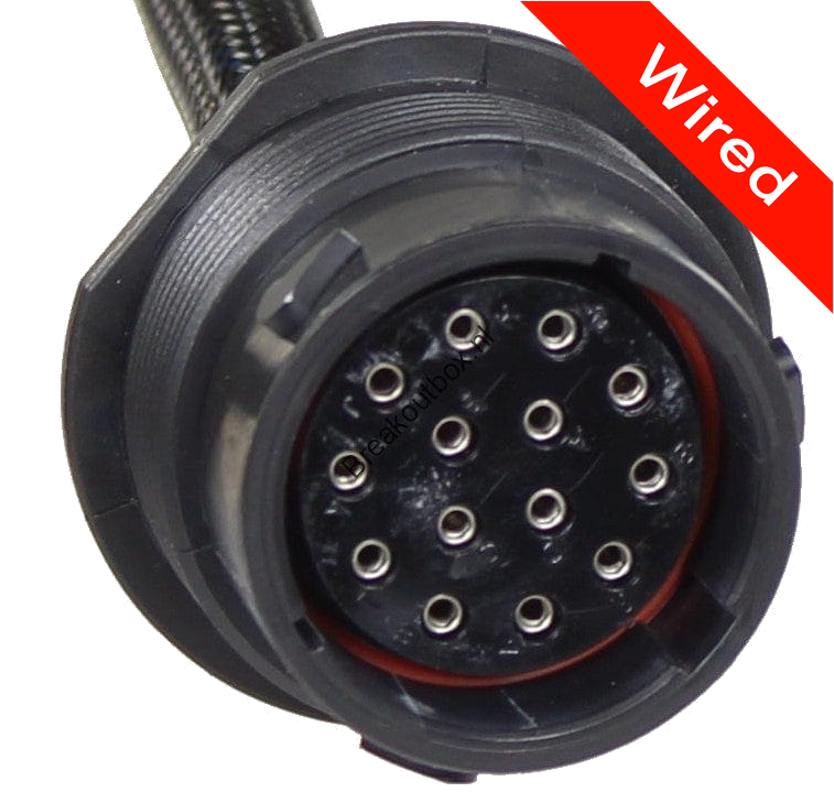 [PRCW14-0007-A] 14 Pin Male connector with 10cm wires | PRCW14-0007-A