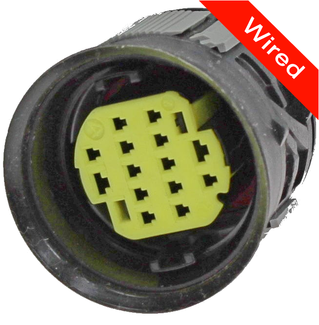 14 Pins Female connector with 10 cm wires | PRCW14-0009-B