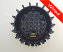 14 Pins Female connector with 10 cm wires | PRCW14-0010-B